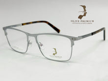 Cargar imagen en el visor de la galería, <div title='Genero UNISEX | Forma CUADRADO RECTANGULAR | Color PLATA | COMPLETO | 145mmANCHOTOTAL | 54mmANCHODELENTE | 39mmALTURADELENTE | 17mmPUENTE |' > 105SP M.SILVER </div>