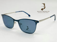 Cargar imagen en el visor de la galería, <div title='Genero UNISEX | Forma CUADRADO RECTANGULAR | Color PLATA | COMPLETO | 140mmANCHOTOTAL | 52mmANCHODELENTE | 39mmALTURADELENTE | 19mmPUENTE |' > 114SP S.SILVER </div>