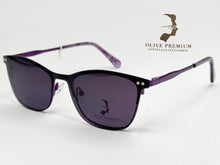 Cargar imagen en el visor de la galería, <div title='Genero MUJER | Forma GATO | Color MORADO | COMPLETO | 140mmANCHOTOTAL | 51mmANCHODELENTE | 39mmALTURADELENTE | 19mmPUENTE | 140MM LONGITUD' > 116SP S.PURPLE </div>