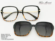 Cargar imagen en el visor de la galería, <div title='Genero UNISEX | Forma CUADRADO | Color CAREY NEGRO | COMPLETO | 142mmANCHOTOTAL | 52mmANCHODELENTE | 49mmALTURADELENTE | 20mmPUENTE | 138mmLONGITUDD' > 95319 C2 </div>