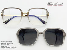 Cargar imagen en el visor de la galería, <div title='Genero UNISEX | Forma CUADRADO | Color CAFÉ TRASPARENTE | COMPLETO | 142mmANCHOTOTAL | 52mmANCHODELENTE | 49mmALTURADELENTE | 20mmPUENTE | 138mmLONG' > 95319 C5 </div>