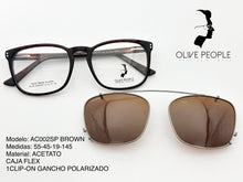 Cargar imagen en el visor de la galería, <div title='Genero UNISEX | Forma CUADRADO RECTANGULAR | Color CAFE | TIPO DE LENTE COMPLETO | 141mmANCHOTOTAL | 54mmANCHODELENTE | 44mmALTURADELENTE | ' > AC002SP D.DEMI-BRN </div>