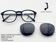 Cargar imagen en el visor de la galería, <div title='Genero UNISEX | Forma REDONDO | Color NEGRO | TIPO DE LENTE COMPLETO | 145mmANCHOTOTAL | 51mmANCHODELENTE | 45mmALTURADELENTE | 21mmPUENTE' > AC004SP BLACK-SMOKE </div>