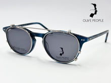 Cargar imagen en el visor de la galería, <div title='Genero UNISEX | Forma REDONDO | Color AZUL | TIPO DE LENTE COMPLETO | 140mmANCHOTOTAL | 49mmANCHODELENTE | 42mmALTURADELENTE | 20mmPUENTE ' > AC005SP BLUE-SMOKE </div>