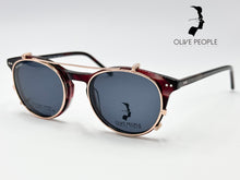 Cargar imagen en el visor de la galería, <div title='Genero UNISEX | Forma REDONDO | Color VINO | TIPO DE LENTE COMPLETO | 140mmANCHOTOTAL | 49mmANCHODELENTE | 42mmALTURADELENTE | 20mmPUENTE ' > AC005SP BUR-SMOKE </div>