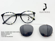 Cargar imagen en el visor de la galería, <div title='Genero UNISEX | Forma REDONDO | Color CAREY VERDE | TIPO DE LENTE COMPLETO | 136mmANCHOTOTAL | 50mmANCHODELENTE | 45mmALTURADELENTE | 20mm P' > AC008SP GREY DEMI-SMOKE </div>