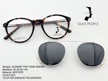 Cargar imagen en el visor de la galería, <div title='Genero UNISEX | Forma REDONDO | Color CAREY | TIPO DE LENTE COMPLETO | 136mmANCHOTOTAL | 50mmANCHODELENTE | 45mmALTURADELENTE | 20mmPUENTE' > AC008SP TINT DEMI-SMOKE </div>