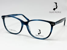 Cargar imagen en el visor de la galería, <div title='Genero MUJER | Forma GATO | Color AZUL | TIPO DE LENTE COMPLETO | 139mmANCHOTOTAL | 52mmANCHODELENTE | 42mmALTURADELENTE | 15mmPUENTE | 14' > AC011SP BLUE-SMOKE </div>