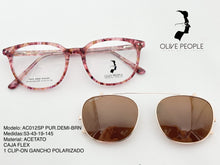 Cargar imagen en el visor de la galería, <div title='Genero UNISEX | Forma CUADRADO REDONDO | Color CAREY PURPURA | TIPO DE LENTE COMPLETO | 141mmANCHOTOTAL | 51mmANCHODELENTE | 42mm ALTURA DE LENT' > AC012SP PUR DEMI-BRN </div>
