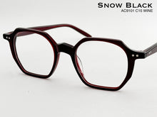 Cargar imagen en el visor de la galería, <div title='Genero UNISEX | Forma CUADRADO RECTANGULAR | Color AMARILLO | COMPLETO | 142mmANCHOTOTAL | 46mmANCHODELENTE | 42mmALTURADELENTE | 20mm PUENT' > AC9101 C15 WINE </div>