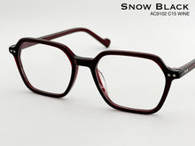 Cargar imagen en el visor de la galería, <div title='Genero UNISEX | Forma CUADRADO RECTANGULAR | Color VINO | COMPLETO | 136mmANCHOTOTAL | 49mmANCHODELENTE | 39mmALTURADELENTE | 18mmPUENTE | ' > AC9102 C15 WINE </div>