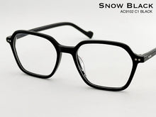 Cargar imagen en el visor de la galería, <div title='Genero UNISEX | Forma CUADRADO RECTANGULAR | Color NEGRO | COMPLETO | 136mmANCHOTOTAL | 49mmANCHODELENTE | 39mmALTURADELENTE | 18mmPUENTE |' > AC9102 C1 BLACK </div>