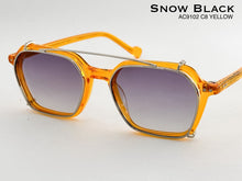 Cargar imagen en el visor de la galería, <div title='Genero UNISEX | Forma CUADRADO RECTANGULAR | Color AMARILLO | COMPLETO | 136mmANCHOTOTAL | 49mmANCHODELENTE | 39mmALTURADELENTE | 18mm PUENT' > AC9102 C8 YELLOW </div>