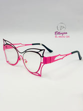 Cargar imagen en el visor de la galería, <div title='Genero MUJER | Forma GATO | Color GRIS ROSA | COMPLETO | 142mmANCHOTOTAL | 52mmANCHODELENTE | 42mmALTURADELENTE | 19mmPUENTE | 140mmLONGITUDDEVARILL' > BL-66042 GR </div>