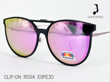 Cargar imagen en el visor de la galería, <div title='Genero UNISEX | Forma REDONDO | Color ROSA | COMPLETO | 138mmANCHOTOTAL | 52mmANCHODELENTE | 48mmALTURADELENTE | 22mmPUENTE | 140MM LONGIT' > CLIP-001 C5 </div>