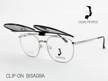 Cargar imagen en el visor de la galería, <div title='Genero UNISEX | Forma CUADRADO REDONDO | Color PLATA | COMPLETO | 131mmANCHOTOTAL | 50mmANCHODELENTE | 41mmALTURADELENTE | 17mmPUENTE | 140' > CLIP-002 C3 </div>