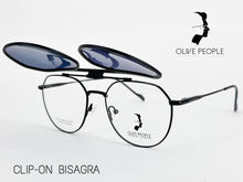 Cargar imagen en el visor de la galería, <div title='Genero UNISEX | Forma REDONDO | Color NEGRO | COMPLETO | 138mmANCHOTOTAL | 53mmANCHODELENTE | 47mmALTURADELENTE | 17mmPUENTE | 140MM LONGI' > CLIP-003 C1 </div>