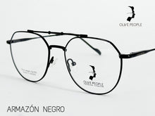 Cargar imagen en el visor de la galería, <div title='Genero UNISEX | Forma REDONDO | Color NEGRO | COMPLETO | 138mmANCHOTOTAL | 53mmANCHODELENTE | 47mmALTURADELENTE | 17mmPUENTE | 140MM LONGI' > CLIP-003 C1 </div>