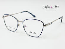 Cargar imagen en el visor de la galería, <div title='Genero MUJER | Forma GATO | Color AZUL | COMPLETO | 137mmANCHOTOTAL | 53mmANCHODELENTE | 43mmALTURADELENTE | 16mmPUENTE | 140mmLONGITUDDEVARILLA | ' > CLPON-008 BLUE </div>