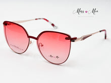 Cargar imagen en el visor de la galería, <div title='Genero MUJER | Forma GATO | Color ROJO | COMPLETO | 138mmANCHOTOTAL | 53mmANCHODELENTE | 49mmALTURADELENTE | 16mmPUENTE | 145mmLONGITUDDEVARILLA | ' > CLPON-009 RED </div>