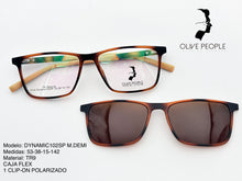 Cargar imagen en el visor de la galería, <div title='Genero UNISEX | Forma CUADRADO RECTANGULAR | Color CAREY | COMPLETO | 136mmANCHOTOTAL | 52mmANCHODELENTE | 38mmALTURADELENTE | 15mmPUENTE |' > DYNAMIC102SP M.DEMI </div>