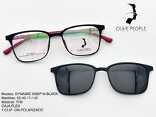 Cargar imagen en el visor de la galería, <div title='Genero UNISEX | Forma CUADRADO RECTANGULAR | Color NEGRO ROJO | COMPLETO | 136mmANCHOTOTAL | 51mmANCHODELENTE | 40mmALTURADELENTE | 17mm PUEN' > DYNAMIC103SP M.BLACK </div>