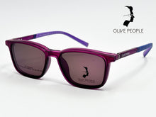 Cargar imagen en el visor de la galería, <div title='Genero UNISEX | Forma CUADRADO RECTANGULAR | Color MORADO | COMPLETO | 134mmANCHOTOTAL | 50mmANCHODELENTE | 32mmALTURADELENTE | 16mmPUENTE ' > DYNAMIC106SP M.PURPLE </div>