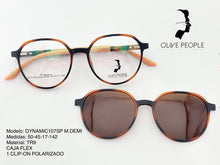 Cargar imagen en el visor de la galería, <div title='Genero UNISEX | Forma REDONDO | Color CAREY | COMPLETO | 132mmANCHOTOTAL | 49mmANCHODELENTE | 45mmALTURADELENTE | 17mmPUENTE | 142MM LONGI' > DYNAMIC107SP M.DEMI </div>