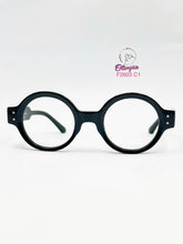 Cargar imagen en el visor de la galería, <div title='UNISEX | REDONDO | | ACETATO | NEGRO | | Tipo Lente COMPLETO' > F2603 C1 </div>