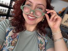 Cargar imagen en el visor de la galería, <div title='UNISEX | REDONDO | | ACETATO | VERDE | | Tipo Lente COMPLETO' > F2603 C5 </div>