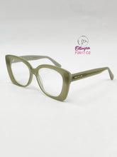 Cargar imagen en el visor de la galería, <div title='MUJER | CUADRADO | GATO | ACETATO | VERDE | | Tipo Lente COMPLETO' > F2617 C2 </div>