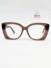 Cargar imagen en el visor de la galería, <div title='MUJER | CUADRADO | GATO | ACETATO | CAFE | | Tipo Lente COMPLETO' > F2617 C5 </div>