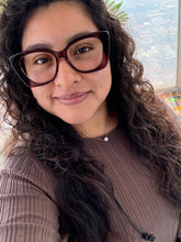 Cargar imagen en el visor de la galería, <div title='MUJER | CUADRADO | GATO | ACETATO | CAFE | | Tipo Lente COMPLETO' > F2617 C5 </div>