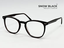 Cargar imagen en el visor de la galería, <div title='Genero UNISEX | Forma REDONDO | Color CAFE | COMPLETO | 129mmANCHOTOTAL | 47mmANCHODELENTE | 41mmALTURADELENTE | 19mmPUENTE | 142MM LONGIT' > F3008 C2 </div>