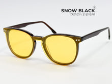 Cargar imagen en el visor de la galería, <div title='Genero UNISEX | Forma REDONDO | Color CAFE | COMPLETO | 129mmANCHOTOTAL | 47mmANCHODELENTE | 41mmALTURADELENTE | 19mmPUENTE | 142MM LONGIT' > F3008 C2 </div>