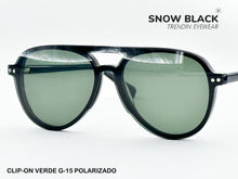 Cargar imagen en el visor de la galería, <div title='Genero UNISEX | Forma GATO | Color NEGRO | COMPLETO | 140mmANCHOTOTAL | 53mmANCHODELENTE | 47mmALTURADELENTE | 18mmPUENTE | 148MM LONGITUD' > F3010 C1 </div>