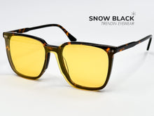 Cargar imagen en el visor de la galería, <div title='Genero UNISEX | Forma CUADRADO | Color CAREY | COMPLETO | 139mmANCHOTOTAL | 56mmANCHODELENTE | 45mmALTURADELENTE | 19mmPUENTE | 147MM LONG' > F3011 C3 </div>