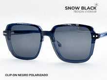 Cargar imagen en el visor de la galería, <div title='Genero UNISEX | Forma CUADRADO | Color AZUL | COMPLETO | 134mmANCHOTOTAL | 49mmANCHODELENTE | 43mmALTURADELENTE | 17mmPUENTE | 145MM LONGI' > F3023 C4 </div>