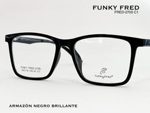 Cargar imagen en el visor de la galería, <div title='Genero CLIP-ON | Forma UNISEX RECTANGULAR | Color VERDE | | COMPLETOmmANCHOTOTAL | 143mmANCHODELENTE | 53mmALTURADELENTE | 41mmPUENTE | 19mmLONGITU' > FRED-2705 C1 </div>