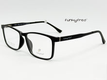 Cargar imagen en el visor de la galería, <div title='Genero CLIP-ON | Forma UNISEX RECTANGULAR | Color NEGRO | | COMPLETOmmANCHOTOTAL | 146mmANCHODELENTE | 56mmALTURADELENTE | 48mmPUENTE | 17mmLONGITU' > FRED-2706 C2 </div>