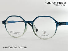 Cargar imagen en el visor de la galería, <div title='Genero CLIP-ON | Forma MUJER REDONDO | Color VERDE | | COMPLETOmmANCHOTOTAL | 132mmANCHODELENTE | 48mmALTURADELENTE | 44mmPUENTE | 19mmLONGITUDDEVA' > FRED-2707 C4 </div>