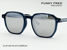 Cargar imagen en el visor de la galería, <div title='Genero CLIP-ON | Forma UNISEX CUADRADO | Color VERDE | | COMPLETOmmANCHOTOTAL | 139mmANCHODELENTE | 50mmALTURADELENTE | 46mmPUENTE | 19mmLONGITUDDE' > FRED-2709 C6 </div>