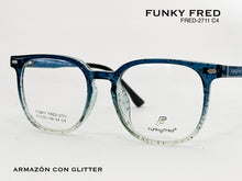 Cargar imagen en el visor de la galería, <div title='Genero CLIP-ON | Forma UNISEX CUADRADO | Color VERDE | | COMPLETOmmANCHOTOTAL | 140mmANCHODELENTE | 50mmALTURADELENTE | 44mmPUENTE | 20mmLONGITUDDE' > FRED-2711 C4 </div>