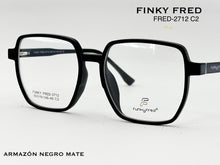 Cargar imagen en el visor de la galería, <div title='Genero CLIP-ON | Forma UNISEX CUADRADO | Color NEGRO | | COMPLETOmmANCHOTOTAL | 144mmANCHODELENTE | 53mmALTURADELENTE | 48mmPUENTE | 19mmLONGITUDDE' > FRED-2712 C2 </div>