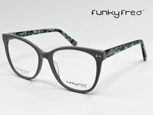 Cargar imagen en el visor de la galería, <div title='Genero MUJER | Forma GATO | Color GRIS | COMPLETO | 142mmANCHOTOTAL | 53mmANCHODELENTE | 47mmALTURADELENTE | 16mmPUENTE | 145MMLONGITUDDEVARILLA | ' > FRED-3213SP C5 </div>