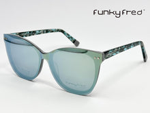 Cargar imagen en el visor de la galería, <div title='Genero MUJER | Forma GATO | Color GRIS | COMPLETO | 142mmANCHOTOTAL | 53mmANCHODELENTE | 47mmALTURADELENTE | 16mmPUENTE | 145MMLONGITUDDEVARILLA | ' > FRED-3213SP C5 </div>