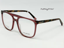 Cargar imagen en el visor de la galería, <div title='Genero UNISEX | Forma AVIADOR CUADRADO | Color ROSA | COMPLETO | 147mmANCHOTOTAL | 57mmANCHODELENTE | 49mmALTURADELENTE | 19mmPUENTE | 145MMLONGITUD' > FRED-3216SP C4 </div>