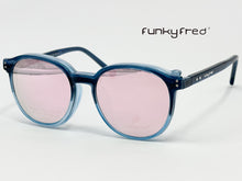 Cargar imagen en el visor de la galería, <div title='Genero UNISEX | Forma REDONDO | Color AZUL | COMPLETO | 135mmANCHOTOTAL | 50mmANCHODELENTE | 45mmALTURADELENTE | 20mmPUENTE | 145MM LONGIT' > FRED-3401SP C2 </div>