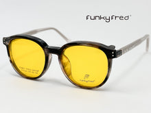 Cargar imagen en el visor de la galería, <div title='Genero UNISEX | Forma REDONDO | Color CAREY | COMPLETO | 135mmANCHOTOTAL | 50mmANCHODELENTE | 45mmALTURADELENTE | 20mmPUENTE | 145MM LONGI' > FRED-3401SP C4 </div>