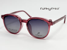 Cargar imagen en el visor de la galería, <div title='Genero UNISEX | Forma REDONDO | Color ROSA | COMPLETO | 135mmANCHOTOTAL | 50mmANCHODELENTE | 45mmALTURADELENTE | 20mmPUENTE | 145MM LONGIT' > FRED-3401SP C5 </div>